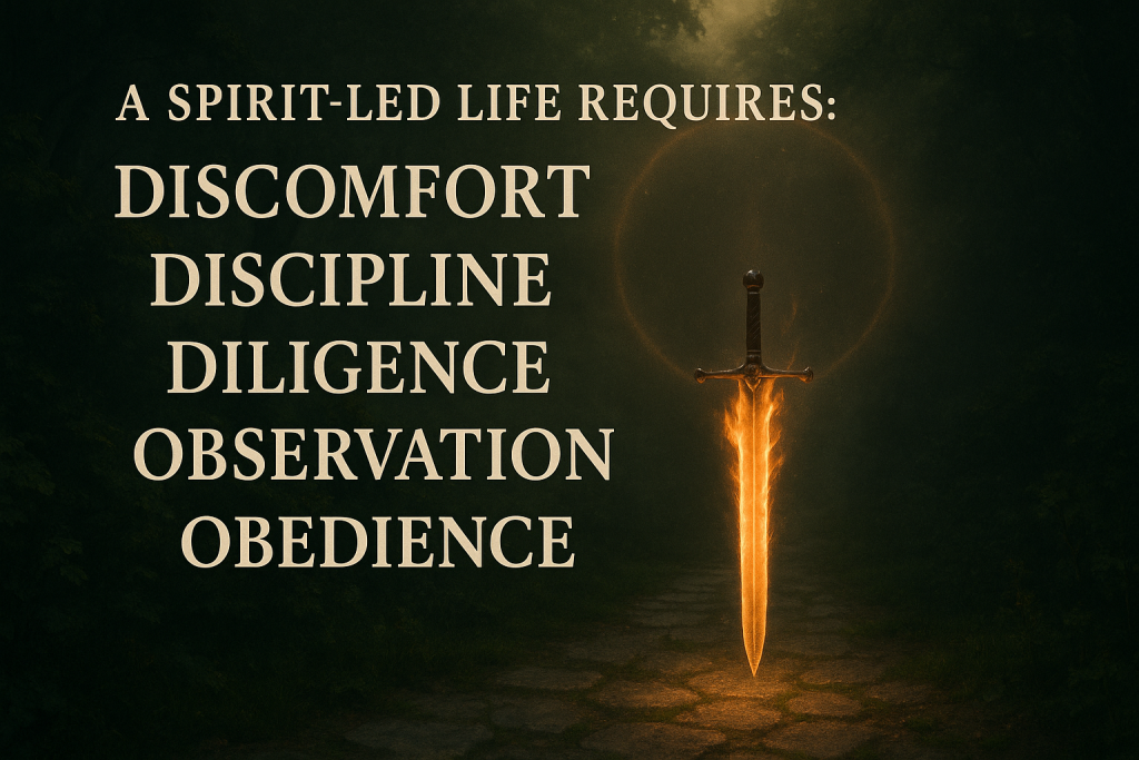 Spirit-Led Discernment Requires...